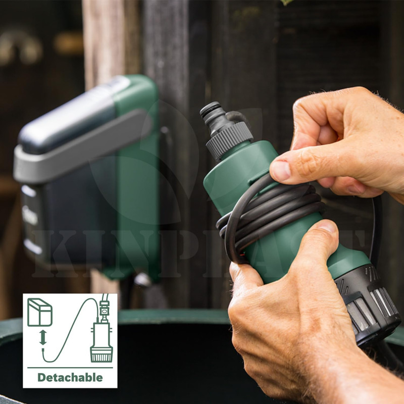Zahradní ponorné čerpadlo akumulátorové Bosh GardenPump 18V-2000 na dešťovou vodu, bez akumulátoru